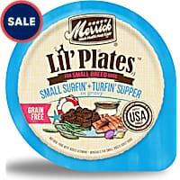 Merrick Lil' Plates Small Breed Grain Free Surfin Turfin Supper Recipe Wet Dog Food