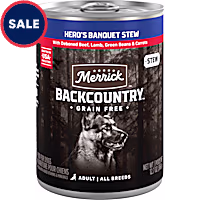 Merrick Backcountry Grain Free Hero's Banquet Stew Wet Dog Food