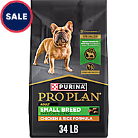 Purina Pro Plan Shredded Blend Chicken and Rice Formula with Guaranteed Live Probiotics Small Breed Dog Food