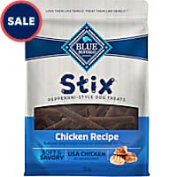 Blue Buffalo Stix Pepperoni-Style Chicken Recipe Dog Treats Made with Natural Ingredients