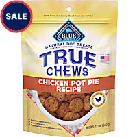 Blue Buffalo True Chews Made in the USA with Natural Ingredients Chicken Pot Pie Dog Treats
