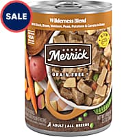 Merrick Grain Free Wilderness Blend Wet Dog Food