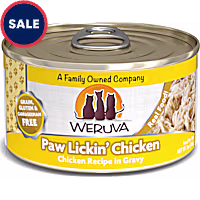 Weruva Classics Paw Lickin' Chicken Chicken Recipe in Gravy Wet Cat Food