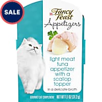 Fancy Feast Appetizers Light Meat Tuna With a Scallop Topper Wet Cat Food