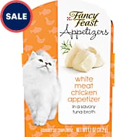 Fancy Feast Broth Appetizers White Meat Chicken Wet Cat Food