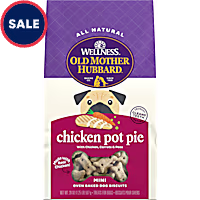 Wellness Old Mother Hubbard Classic Chicken Pot Pie Natural Mini Oven-Baked Biscuits Dog Treats