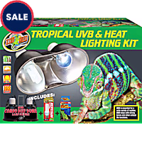 Zoo Med Tropical UVB & Heat Lighting Dual Kit