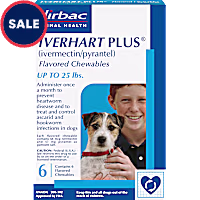 Iverhart Plus Chewable Tablets for Dogs 1 to 25 lbs.