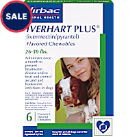 Iverhart Plus Chewable Tablets for Dogs 26 to 50 lbs.