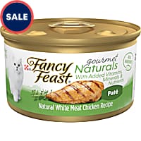 Fancy Feast Gourmet Naturals White Meat Chicken Recipe Pate Wet Cat Food