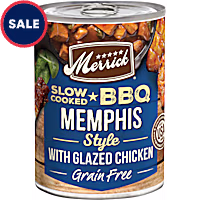 Merrick Slow-Cooked BBQ Memphis Style with Glazed Chicken Grain Free Canned Dog Food