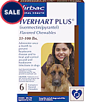 Iverhart Plus Chewable Tablets for Dogs 51-100 lbs