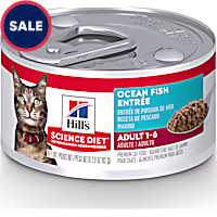 Hill's Science Diet Adult Ocean Fish Entree Canned Cat Food