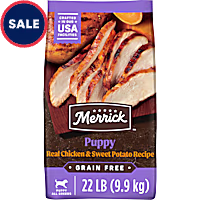 Merrick Grain Free Real Chicken & Sweet Potato Recipe Dry Puppy Food