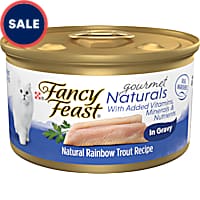 Fancy Feast Gourmet Naturals Rainbow Trout Recipe Gravy Wet Cat Food