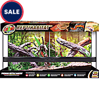 Zoo Med Double Door Naturalistic Terrarium, 30" L X 12" W X 16" H
