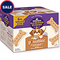 Wellness Old Mother Hubbard Classic P-Nuttier Value Box Natural Large Oven-Baked Biscuits Dog Treats