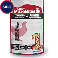 PureBites Mini Trainers Raw Freeze Dried Chicken Breast Dog Treats