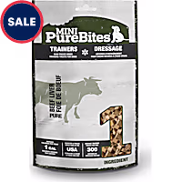 PureBites Mini Trainers Raw Freeze Dried Beef Liver Dog Treats