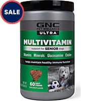 GNC Ultra for Pets Multivitamin Chicken Flavor Soft Chews for Senior Dogs