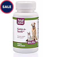 PetAlive Gumz-n-Teeth Veggie capsules Natural Herbal Supplement Oral Health for Pets