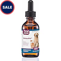 PetAlive AmazaPet Liquid Drops Natural Homeopathic Formula Asthma & Respiratory Symptoms for Pets