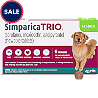 Simparica Trio for Dogs 44.1-88 lbs.