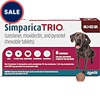 Simparica Trio for Dogs 88.1-132 lbs.
