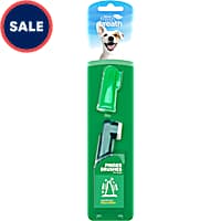 TropiClean Fresh Breath Finger Brushes for Dogs