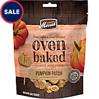 Merrick Oven Baked Pumpkin Patch with Real Pumpkin Snack Natural and Crunchy Bag of Treats for Dogs