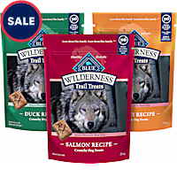 Blue Buffalo Wilderness Variety Pack Dog Treats Made with Natural Ingredients Duck, Turkey & Salmon