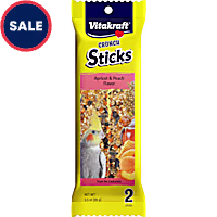 Vitakraft Crunch Sticks Apricot Peach for Cockatiel Treat