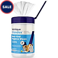 Vetnique Labs Glandex Fresh Scented Anal Gland Hygenic Wipes for Pets