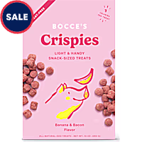 Bocce's Bakery Banana + Bacon Crispies Dog Treats
