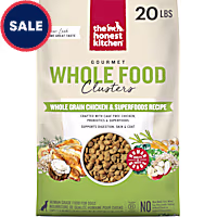 The Honest Kitchen Gourmet Whole Food Clusters Whole Grain Chicken & Superfoods Recipe Dog Food