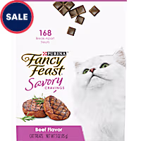 Fancy Feast Limited Ingredient Savory Cravings Beef Flavor Cat Treats