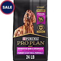 Purina Pro Plan Sensitive Skin and Stomach Turkey and Oat Meal Dry Dog Food