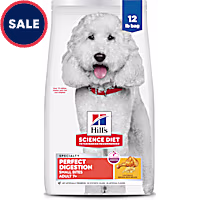 Hill's Science Diet Adult 7+ Perfect Digestion Small Bites Chicken, Whole Oats & Brown Rice Recipe Dry Dog Food