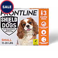 FRONTLINE Shield Flea & Tick Treatment for Dogs 11 - 20 lbs. (Orange)