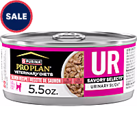 Purina Pro Plan Veterinary Diets UR Urinary St/Ox Savory Selects Feline Formula Salmon Recipe in Sauce Wet Cat Food