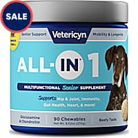 Vetericyn ALL-IN 1 Multifunctional Senior with Glucosamine and Chondroitin Dog Supplement