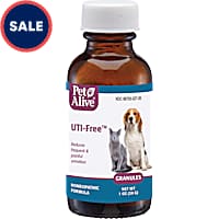 PetAlive UTI Free Granules Natural Homeopathic Fomula for Urinary Issues in Cats & Dogs