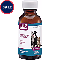 PetAlive Aggression Formula Natural Homeopathic Formula for Disruptive Pet Behaviors