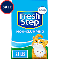 Fresh Step Non-Clumping Scented Cat Litter with Febreze Freshness