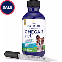Nordic Naturals Omega-3 Pet Fish Oil Liquid for Dogs and Cats