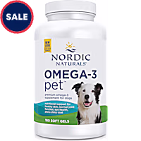 Nordic Naturals Omega-3 Pet Fish Oil Soft Gels for Dogs and Cats
