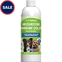 Pet Wellbeing Mushroom Immune Gold Natural Cat & Dog Cancer Support Supplement