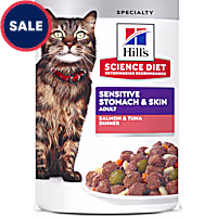 Hill's Science Diet Adult Sensitive Stomach & Sensitive Skin Salmon & Tuna Cat Food