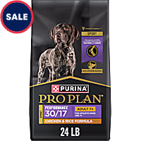 Purina Pro Plan Sport Adult 7 Plus Performance 30/17 Chicken and Rice Formula High Protein Dry Dog Food