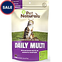 Pet Naturals Daily Multivitamin Health Support Fish Flavored Cat Chew